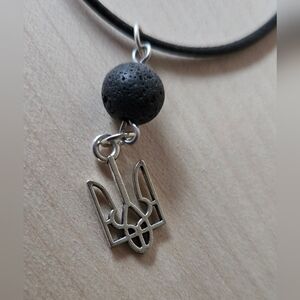 Ukrainian trident (Tryzub) Aromatherapy Necklace